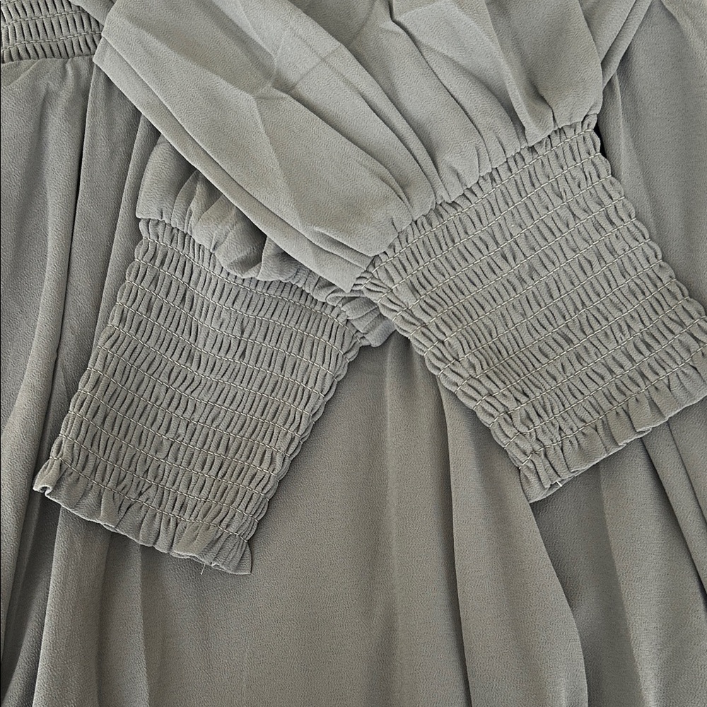 Baltic Born Long Sleeve Gray Dress - Picture 4 of 5